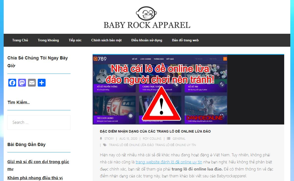 Baby Rock Apparel - Soi cầu kết quả xổ số online uy tín nhất Vịnh Bắc Bộ