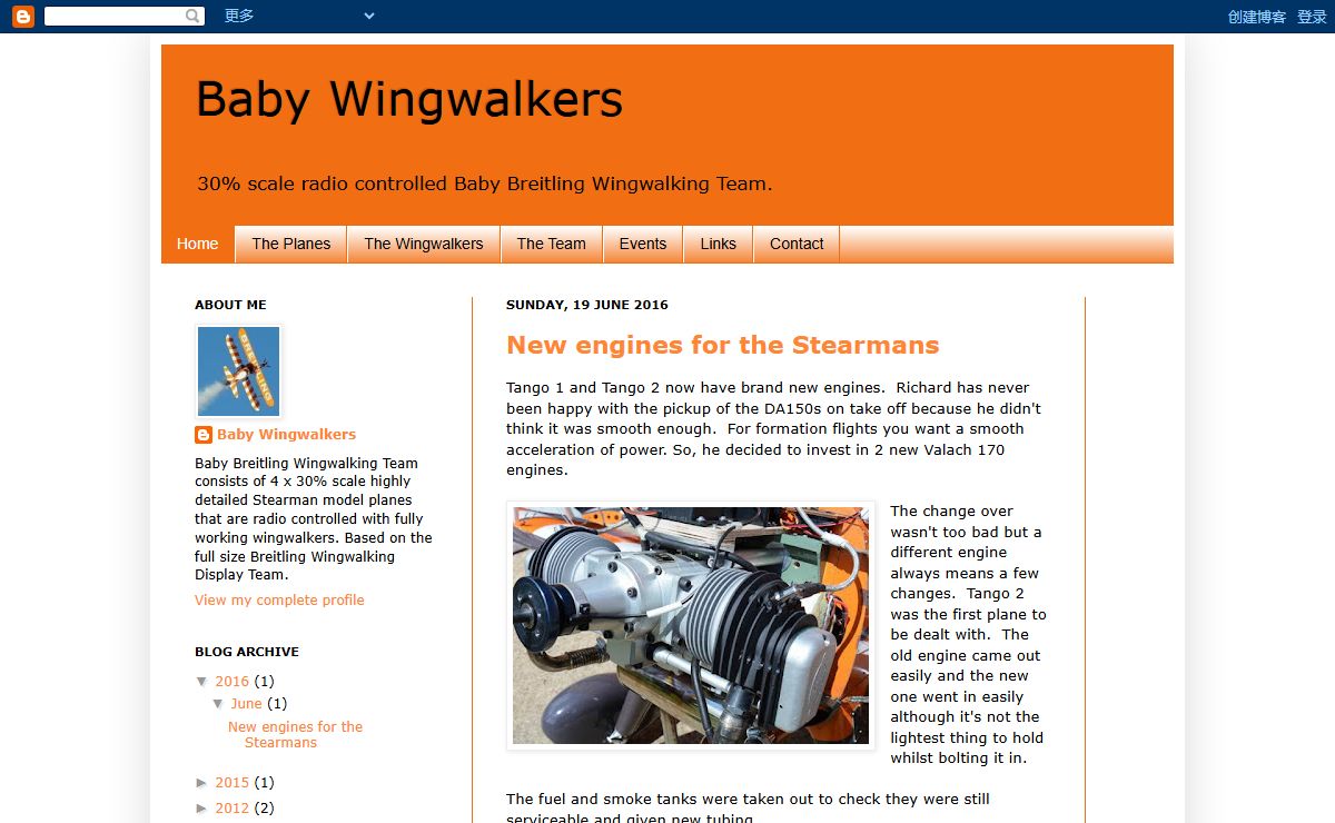 Baby Wingwalkers