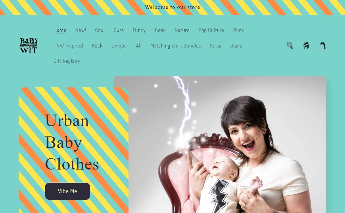 Alternative Baby Clothes | Organic Baby Gifts | Urban Baby Clothes – Baby Wit