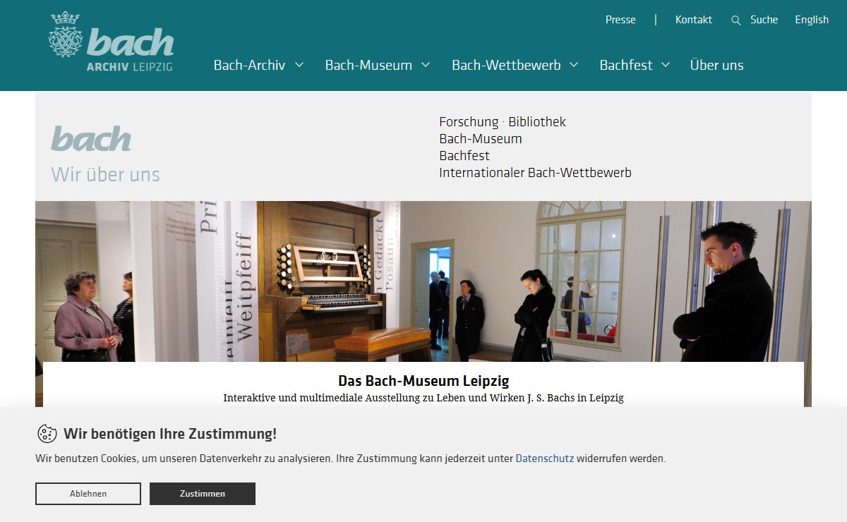 Wir über uns | Bach-Archiv Leipzig
