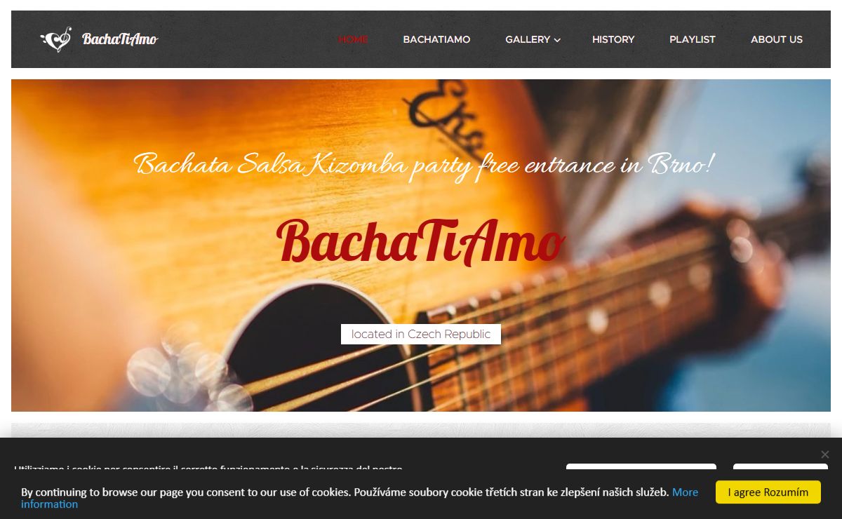 BachaTiAmo : the Bachata Salsa Kizomba party free entrance in Brno!
