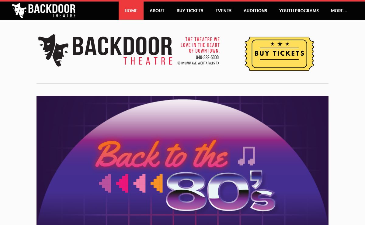 Backdoor Theatre - Home