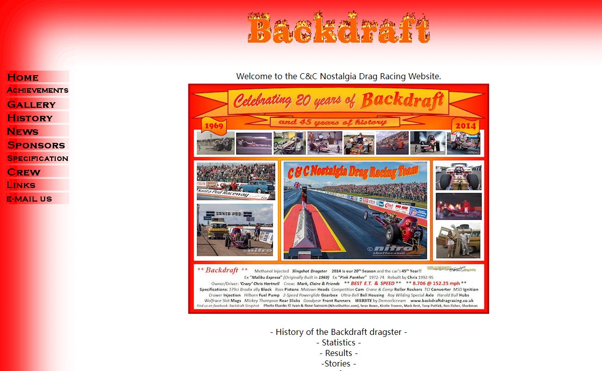 Backdraft Drag Racing Team