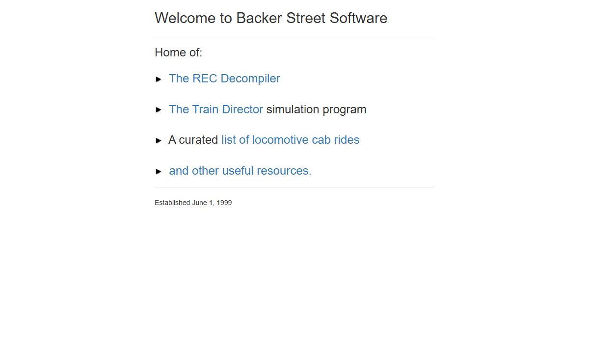 Welcome to Backer Street