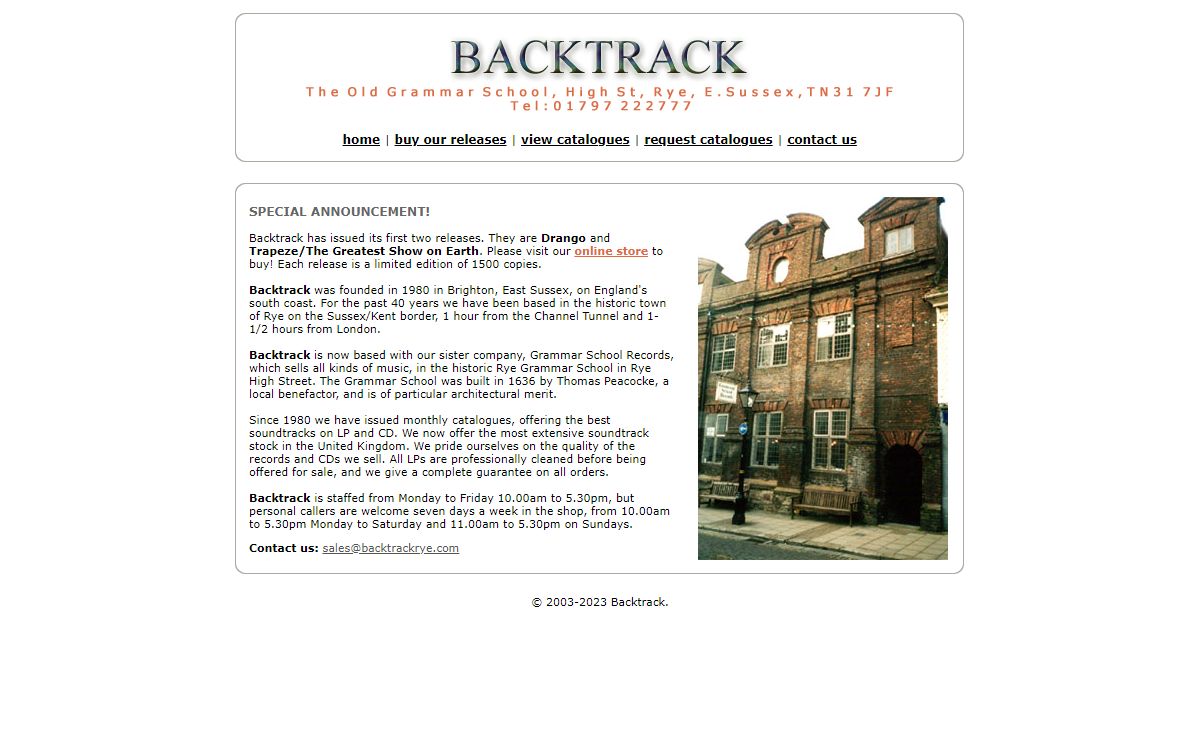 Backtrack