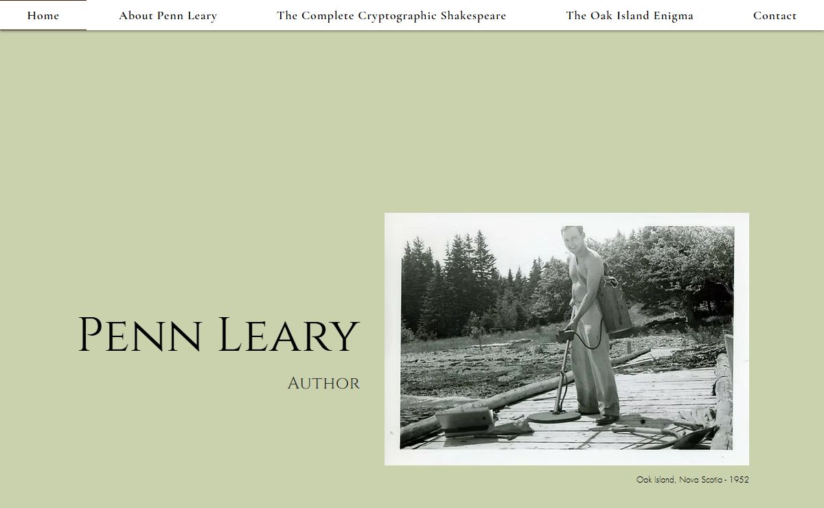 Penn Leary | Author