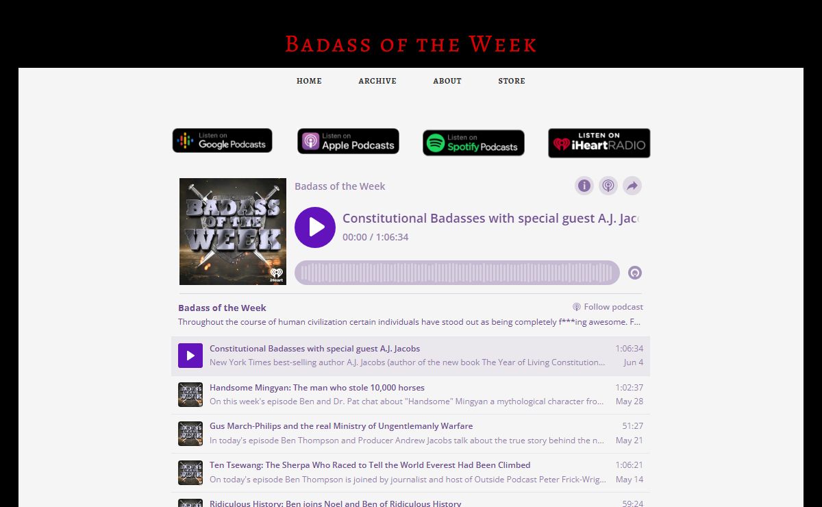 Badass of the Week