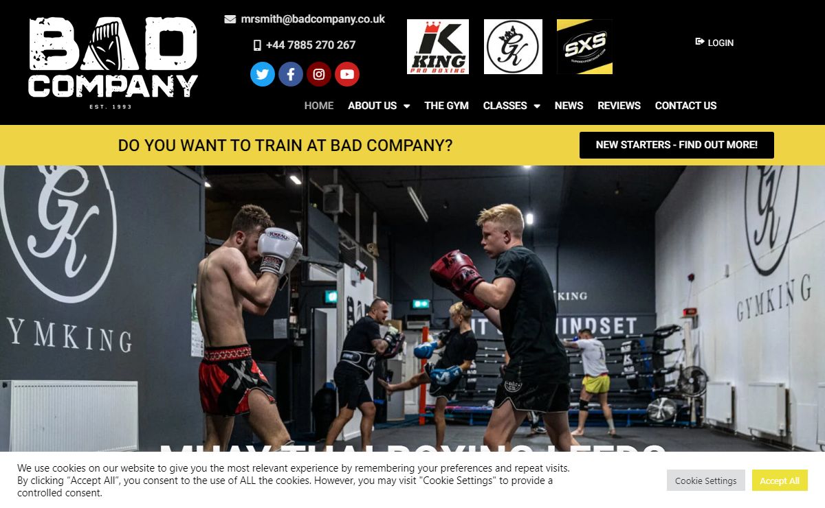 Muay Thai Boxing Leeds | Bad Company Kickboxing Gym