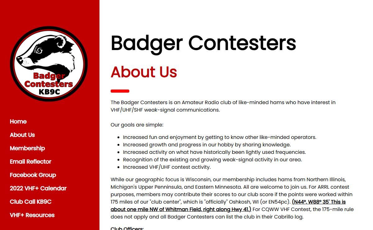 Badger Contesters