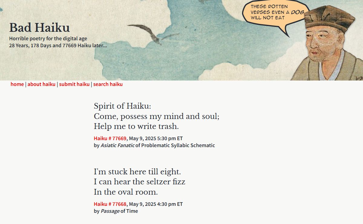 Bad Haiku