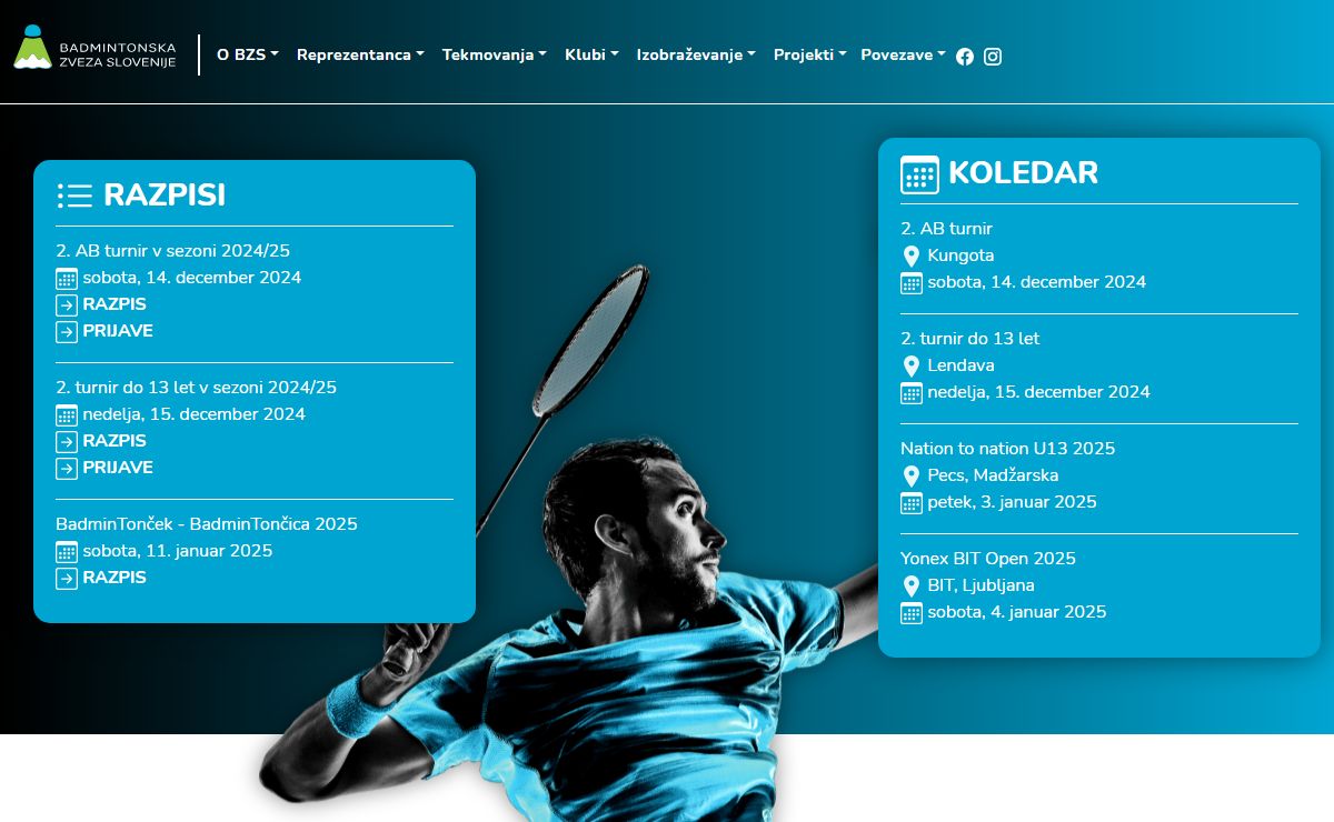BZS - Badmintonska zveza Slovenije