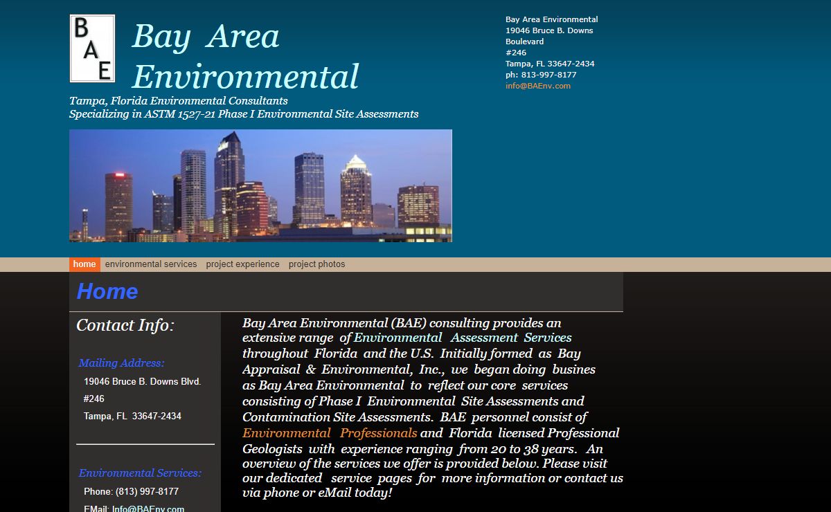 Bay Area Environmental - Home