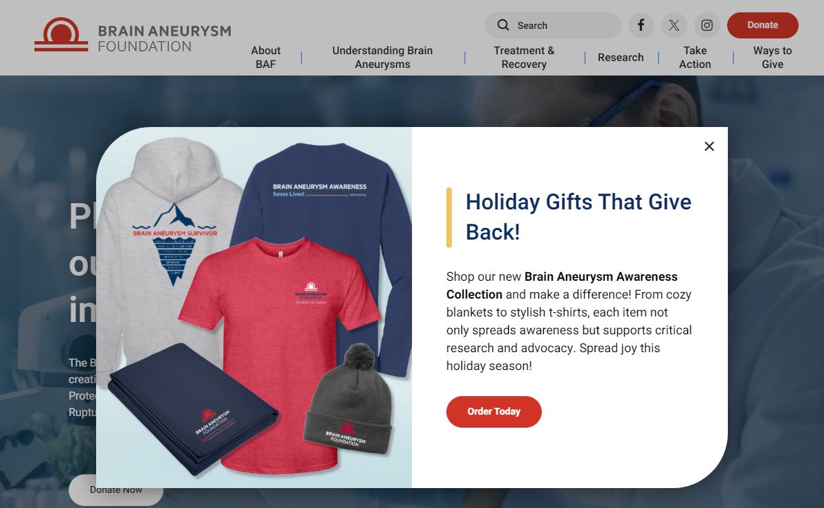 Home - Brain Aneurysm Foundation