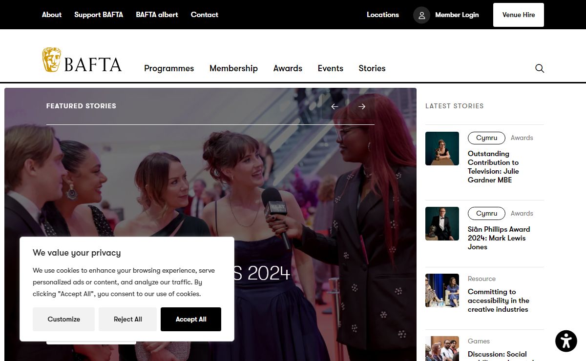 Home - Bafta