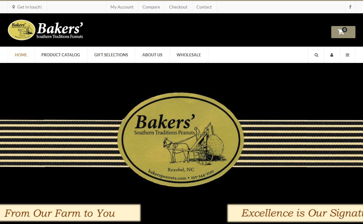 Bakers' Southern Traditions Peanuts - Home