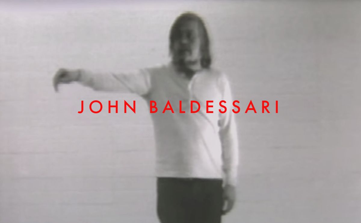 JOHN BALDESSARI