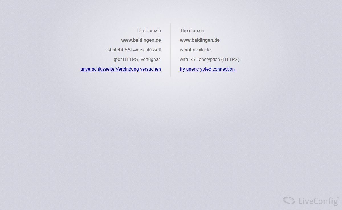 Domain nicht verfügbar | Domain not available