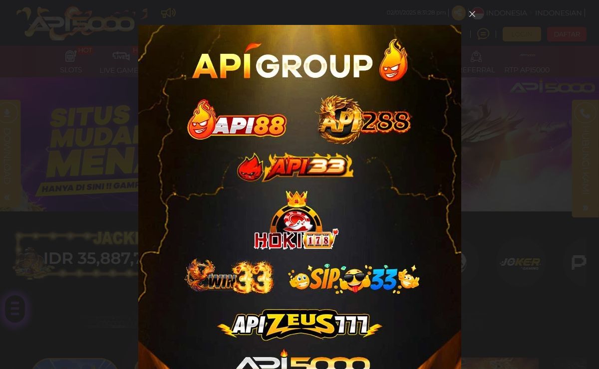 API5000 : Situs Slot Online Paling Gacor Terbaru & Terpercaya Gampang Menang Hari Ini
