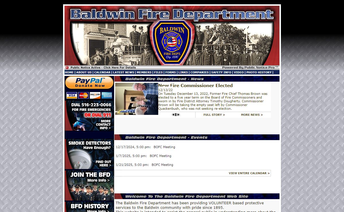 Baldwin Fire Department