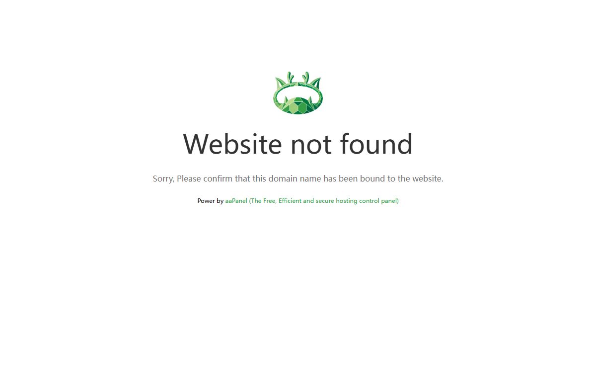 Sorry, the website has been stopped