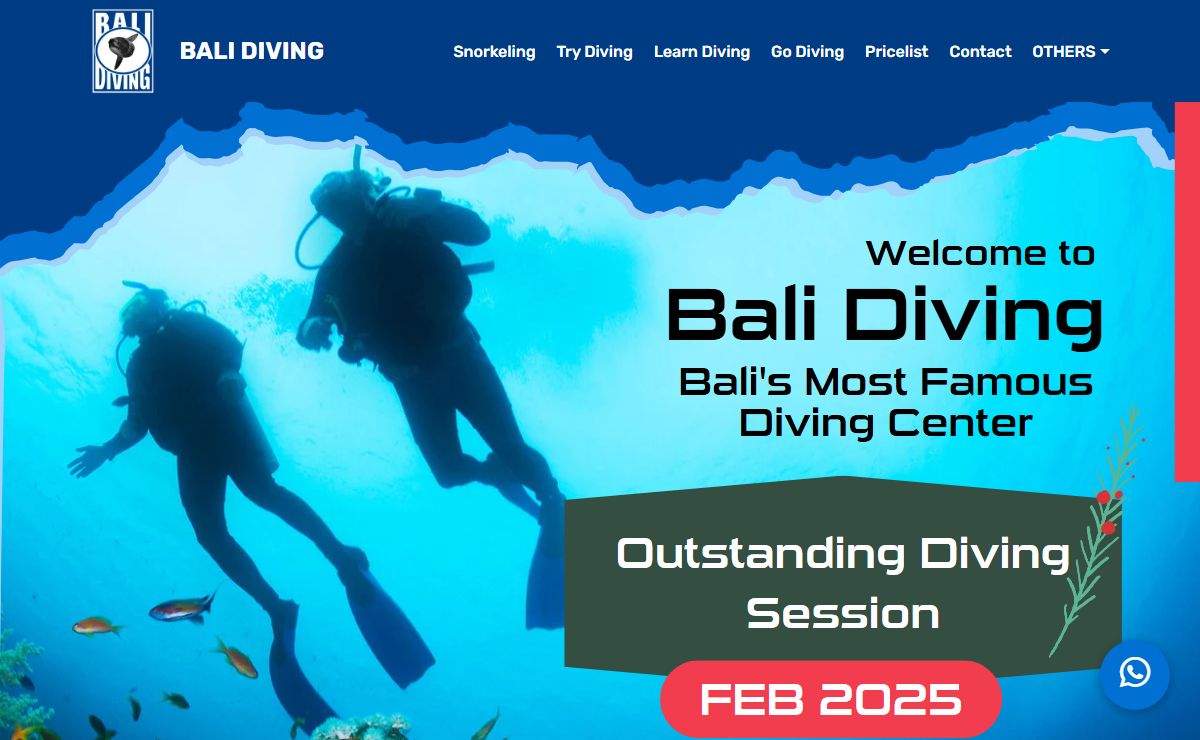 Bali Diving | Internationally Accredited Dive Centers