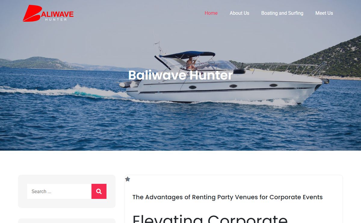 Baliwave Hunter - Bali Charter Boating and Surfing