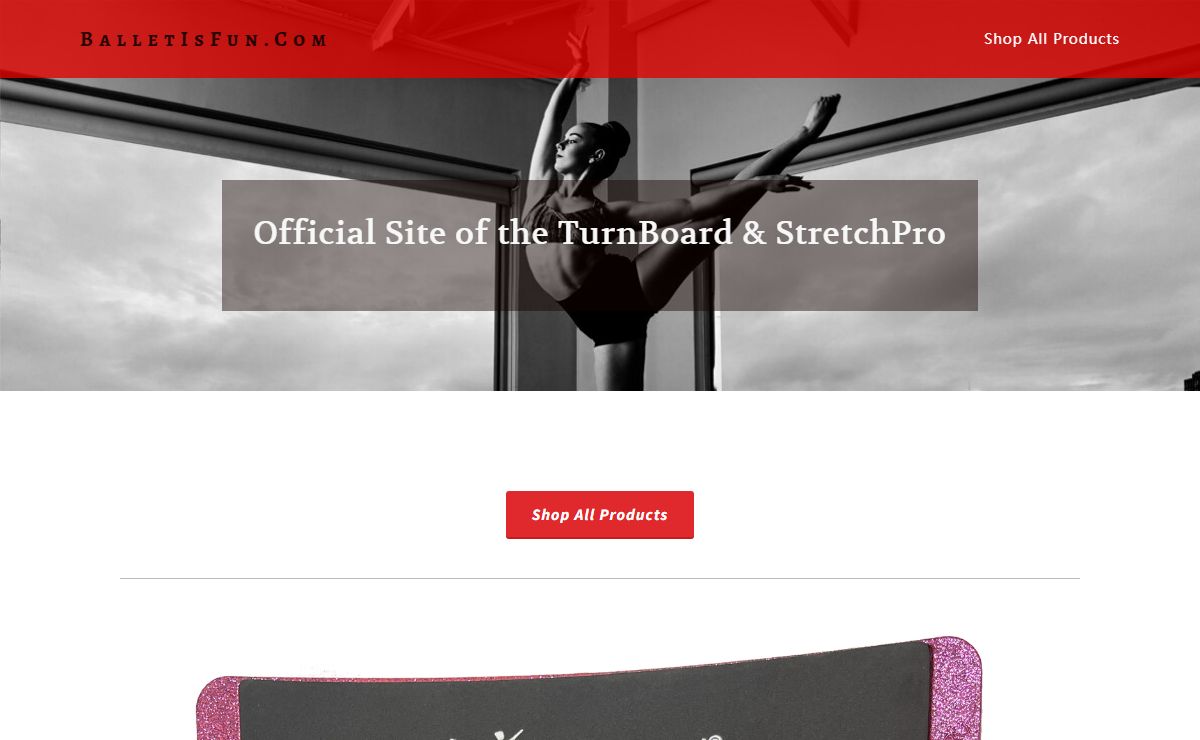 BalletIsFun.Com - Ballet Is Fun TurnBoard®