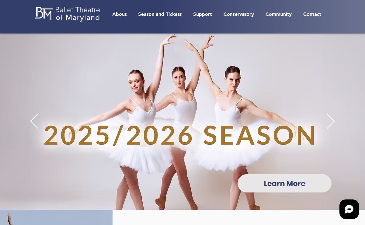 Ballet Theatre of Maryland | BTM Annapolis