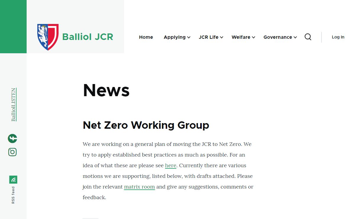 News | Balliol JCR