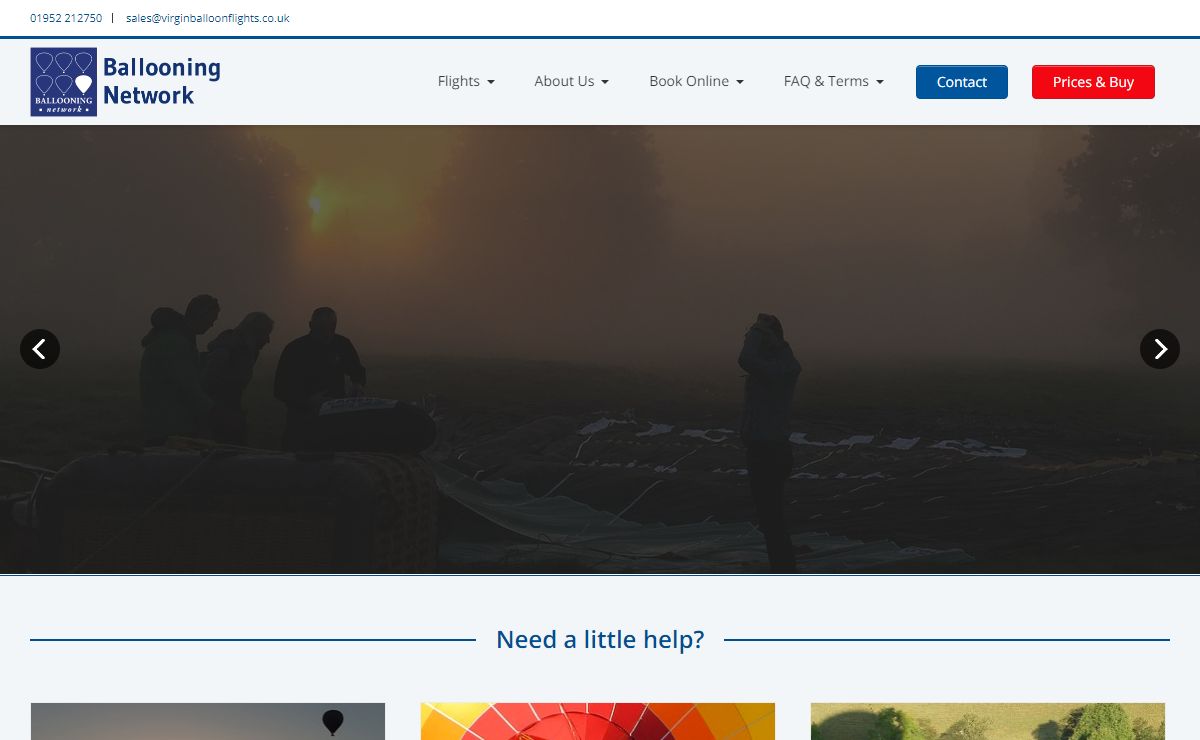 Ballooning Network - Hot Air Balloon Flights