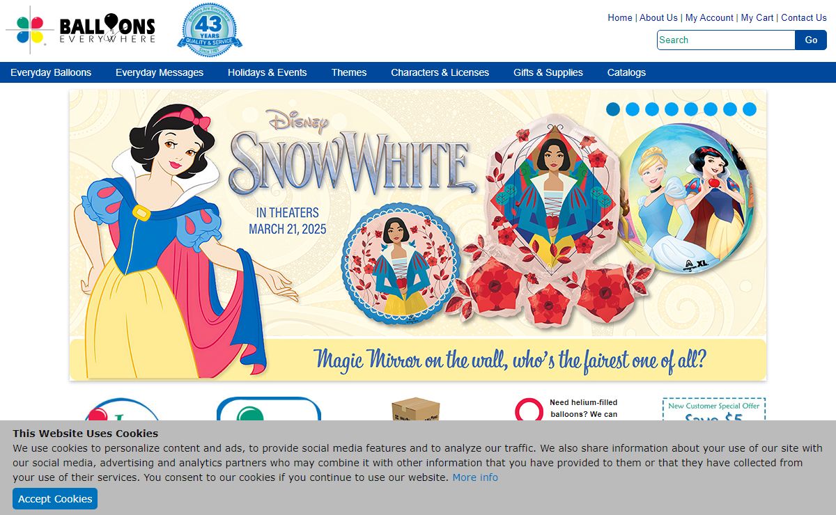 Balloons.com - Wholesale Balloon Distributor