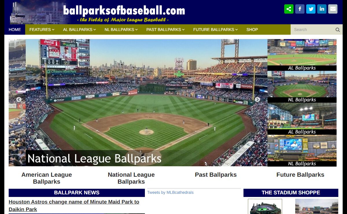 Ballparks of Baseball – Your Guide to Major League Baseball Stadiums