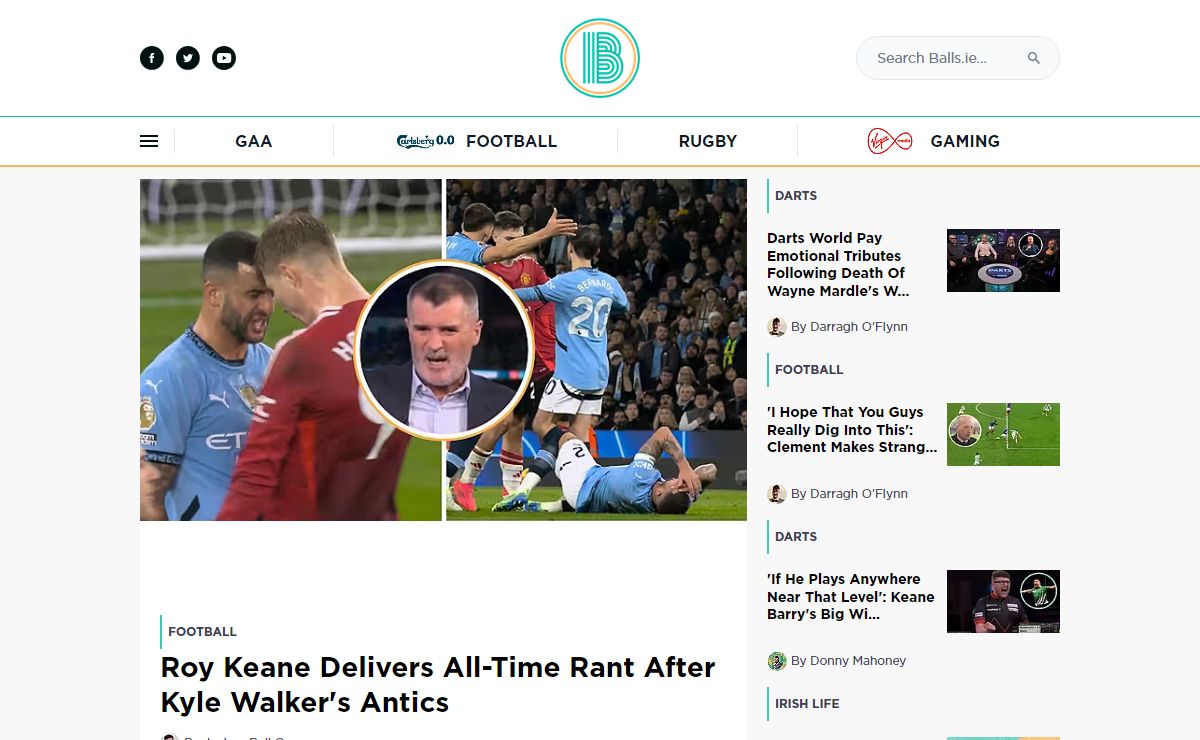 Balls.ie: Irish Sports News, Recaps & Analysis