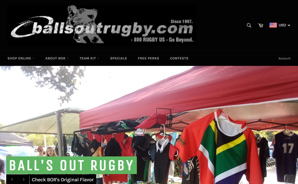 BallsOutRugby - the place to get your rugby shop on!