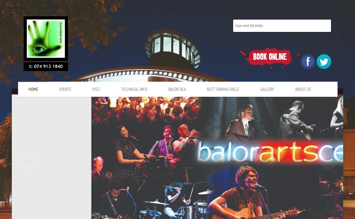Live Entertainment in Donegal – Theatre, Music, Comedy |Balor Arts Centre, Ballybofey – Balor Arts Centre