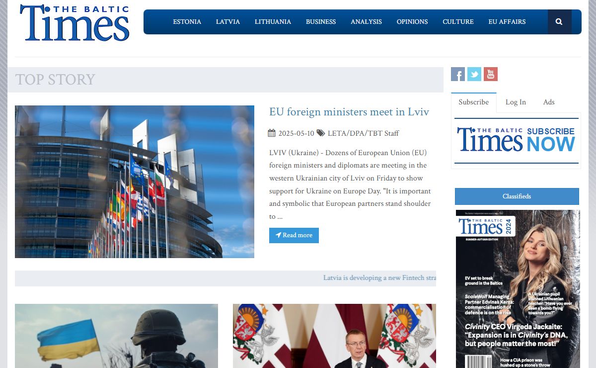 News from Latvia, Estonia & Lithuania - The Baltic Times
