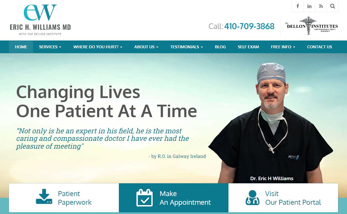 Baltimore Nerve Pain Doctor | Dr. Eric H. Williams