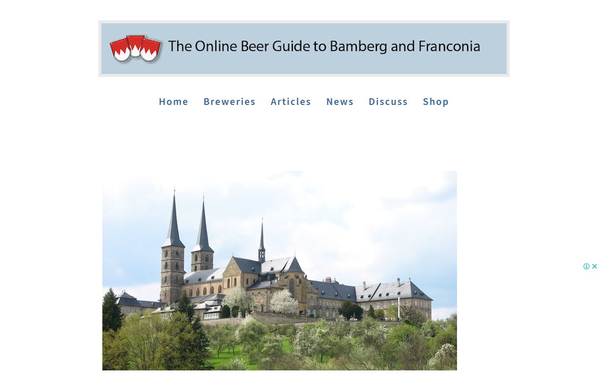 Online guide to Bamberg and the Breweries of Franconia