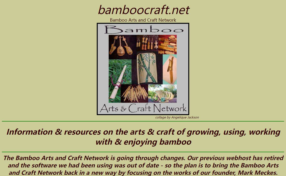 Bamboo Arts and Craft Network
