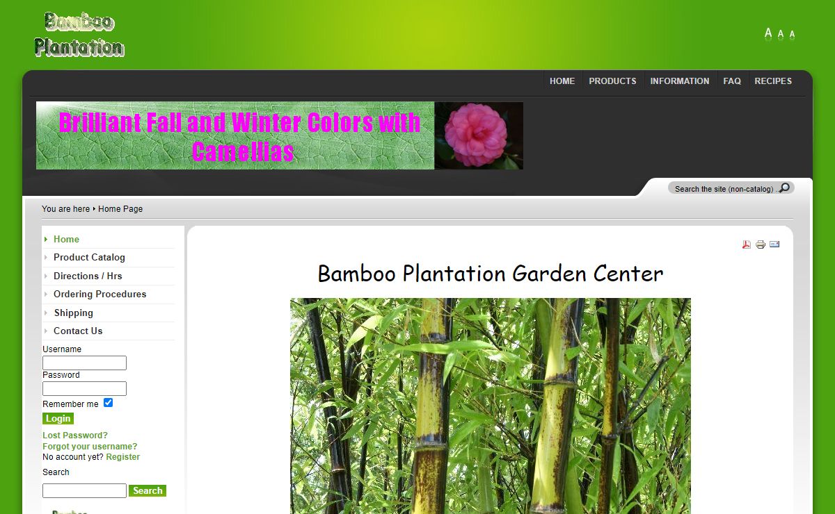 Bamboo Plantation Garden Center
