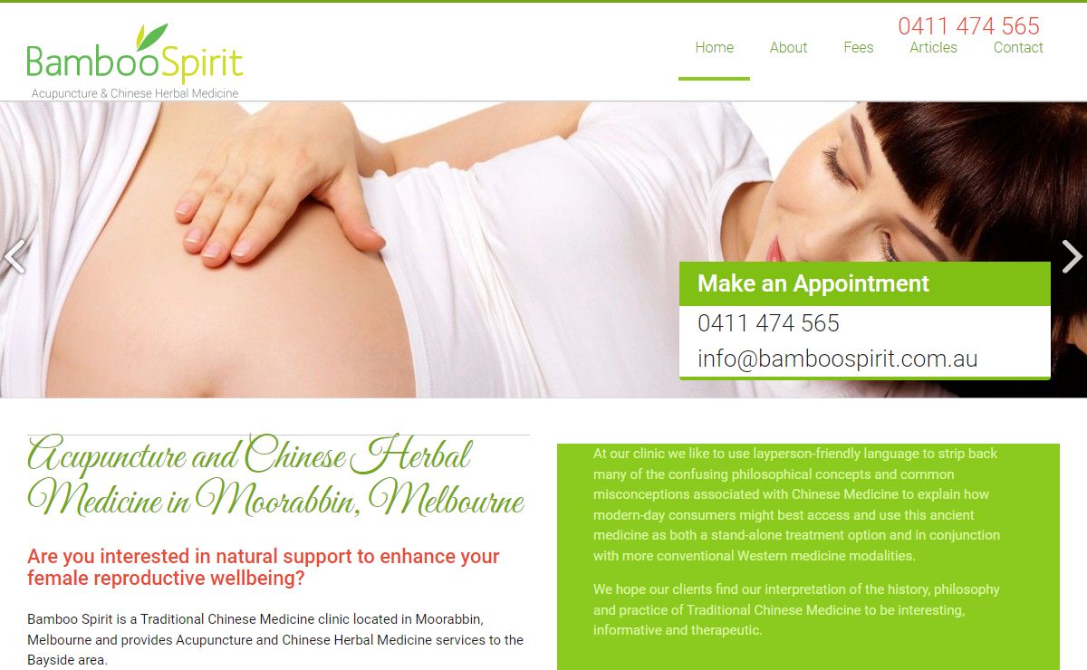 Home | Acupuncture and Chinese Medicine in Brighton, Melbourne Australia | Bamboo Spirit