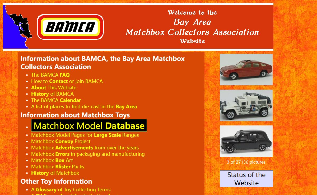 Bay Area Matchbox Collectors Association
