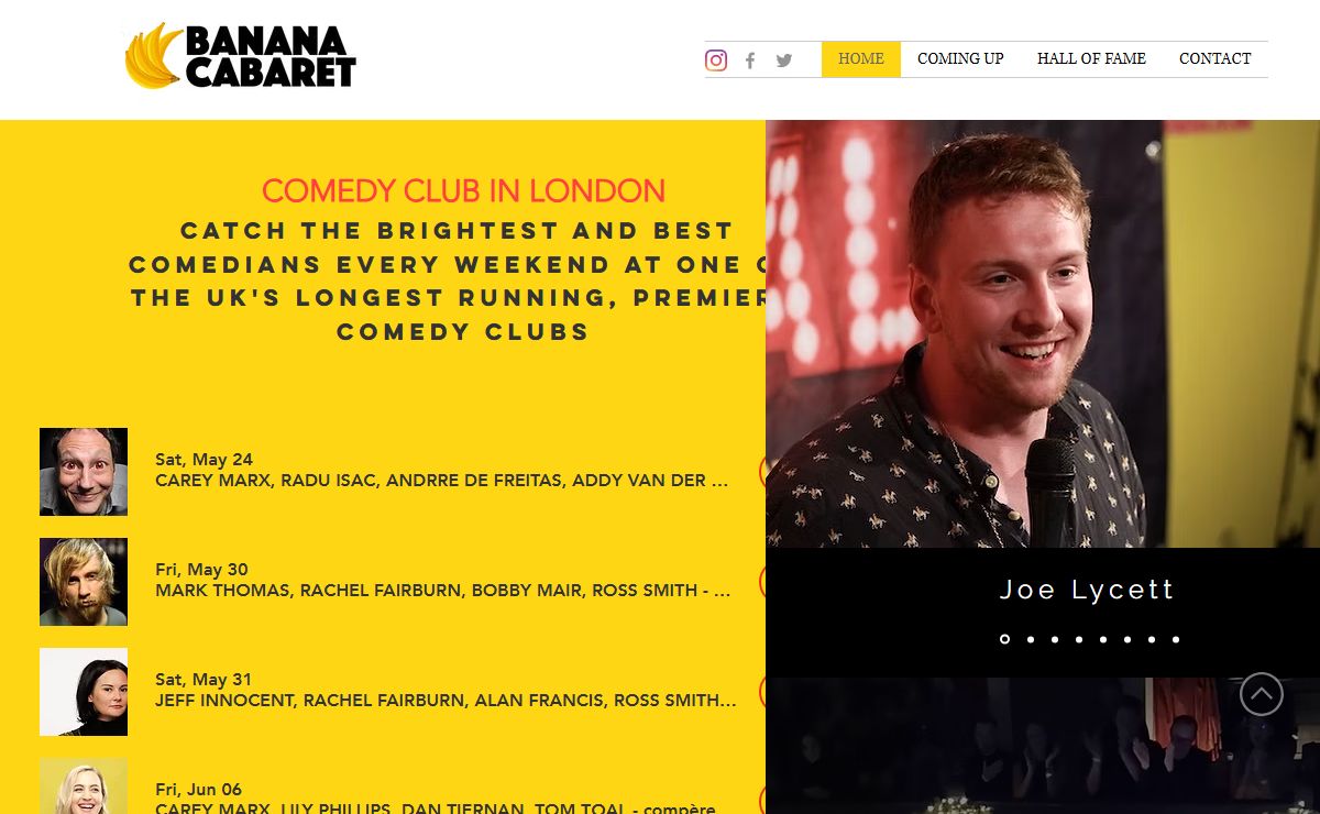 Banana Cabaret | Stand Up Comedy Club | The Bedford, 77 Bedford Hill, Balham, London, UK