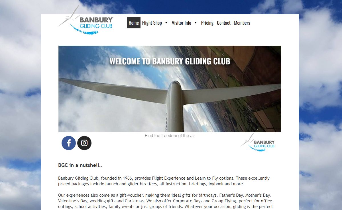 Home - Banbury Gliding Club