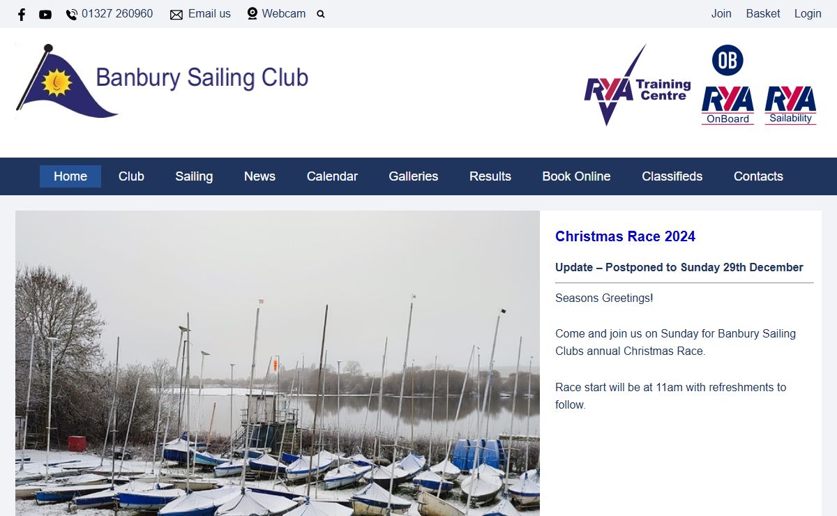 Home : Banbury Sailing Club