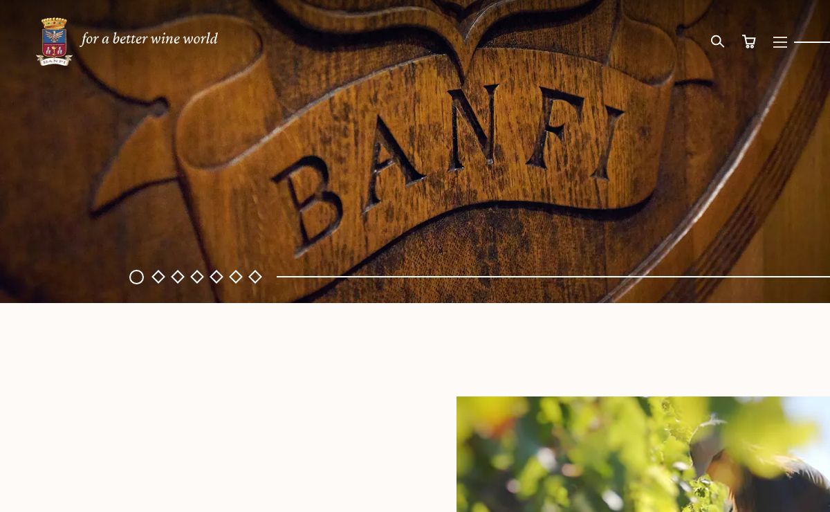 Banfi, da Montalcino al mondo For a better wine world - Banfi.it
