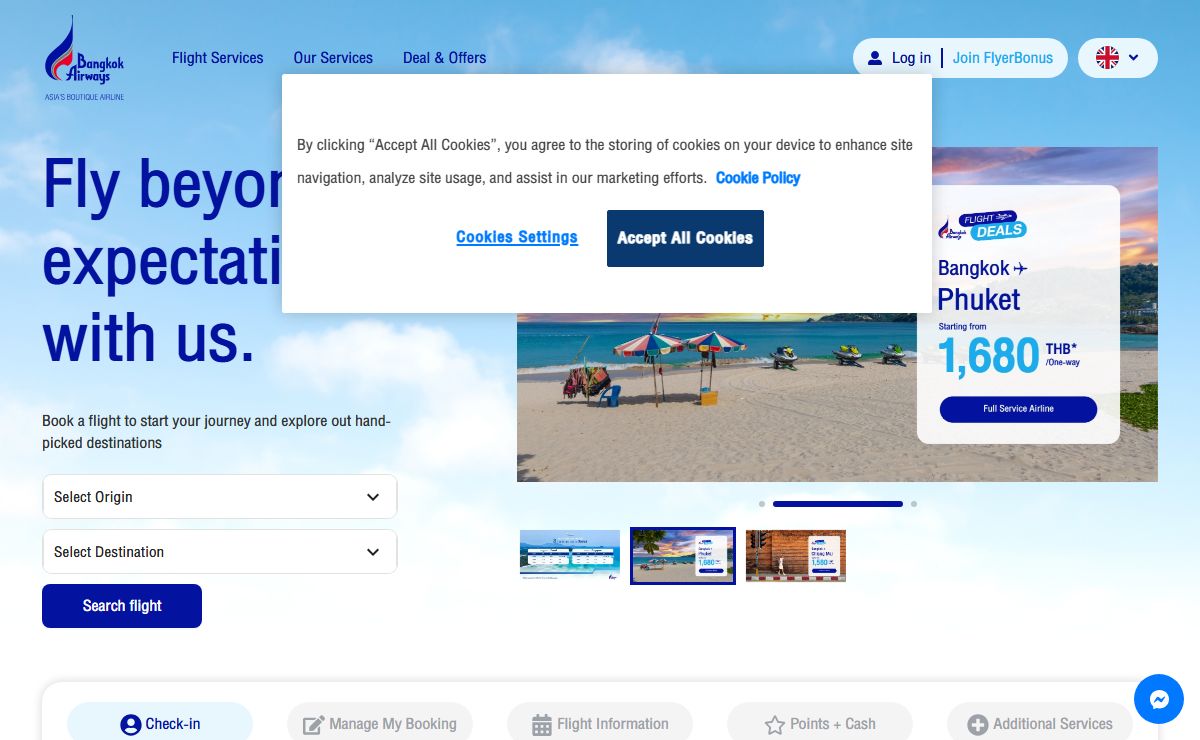 Bangkok Airways - Asia's Boutique Airline