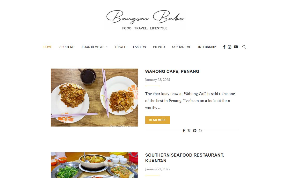 Bangsar Babe - A Malaysian food, travel and lifestyle blog.