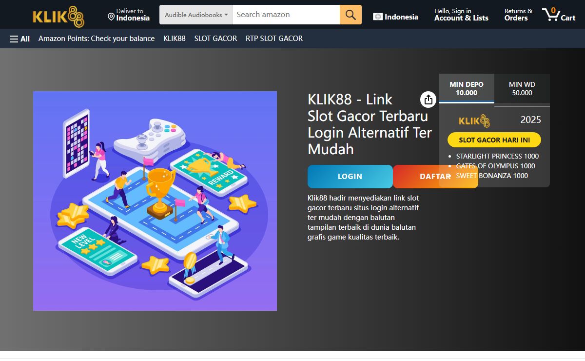 KLIK88 - Link Slot Gacor Terbaru Login Alternatif Ter Mudah