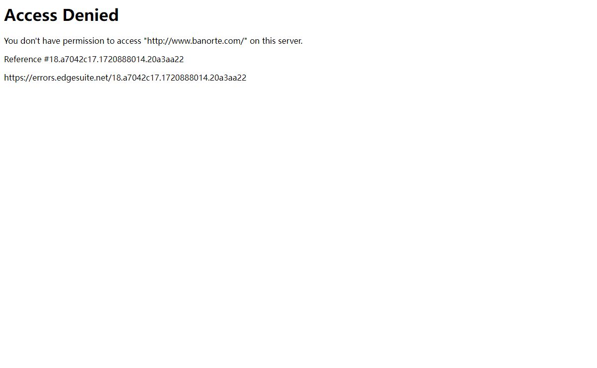 Access Denied